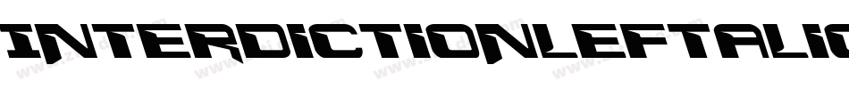 InterdictionLeftalic-2xeK字体转换 InterdictionLeftalic-2xeK字体转换