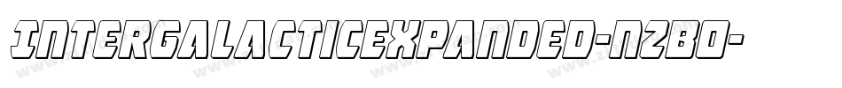 IntergalacticExpanded-nzB0字体转换 IntergalacticExpanded-nzB0字体转换