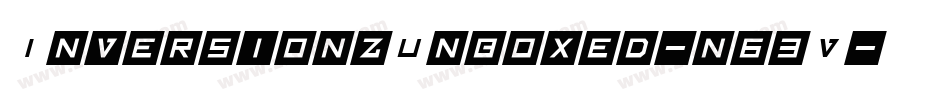 InversionzUnboxed-n63V字体转换