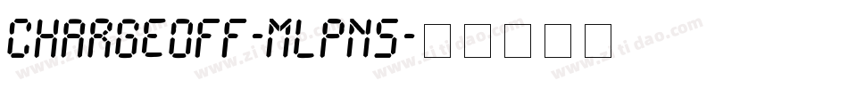ChargeOff-mLPn5字体转换