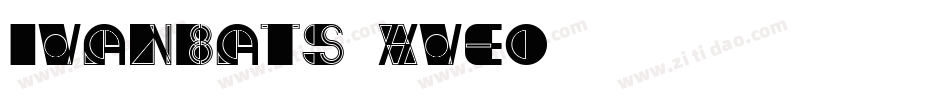 Ivanbats-xvEO字体转换