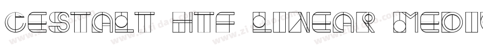 Gestalt-HTF-Linear-Medium字体转换