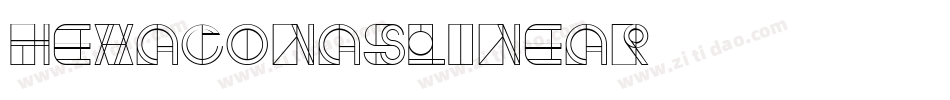 HexagonasLinear字体转换