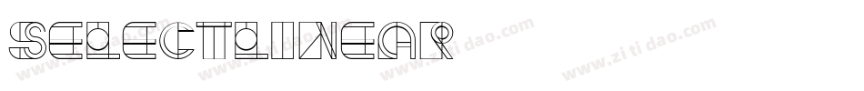 SelectLinear字体转换