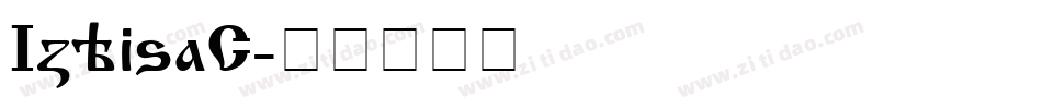 IzhitsaC字体转换