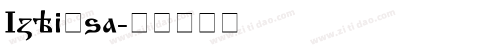 Izhitsa字体转换