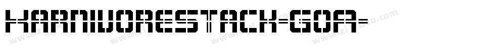 KarnivoreStack-GoA字体转换