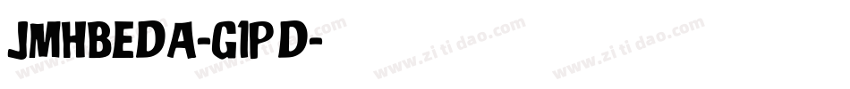JmhBeda-G1pD字体转换