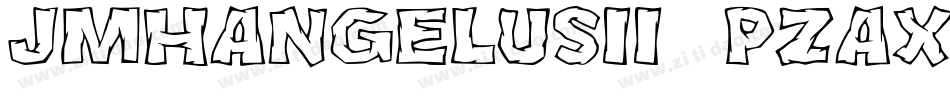 JmhAngelusIi-Pzax字体转换