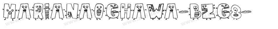 MarianaOghawa-BZg8字体转换