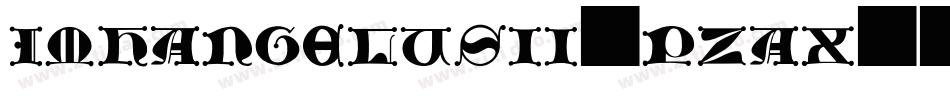 JmhAngelusIi-Pzax字体转换
