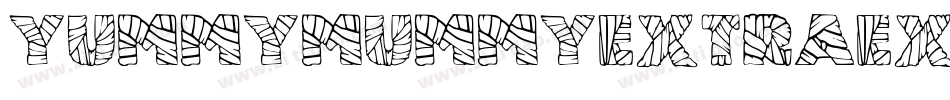 YummyMummyExtraExpanded-mdXG字体转换