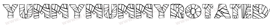 YummyMummyRotated-vWEO字体转换