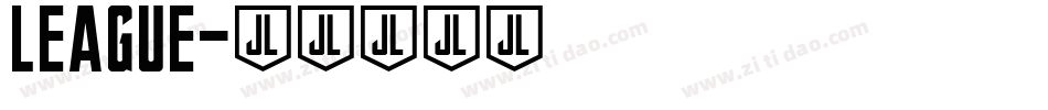 League字体转换