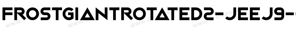FrostGiantRotated2-jEEj9字体转换