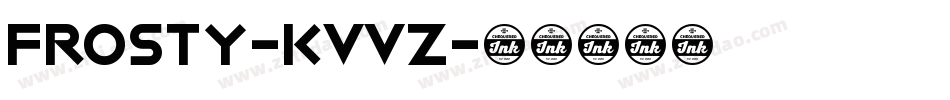 Frosty-KVvZ字体转换