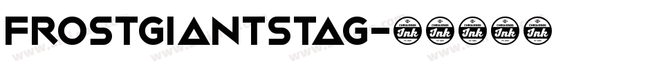 frostgiantstag字体转换