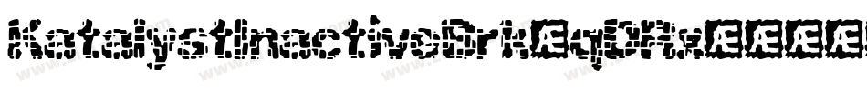KatalystInactiveBrk-qDRx字体转换