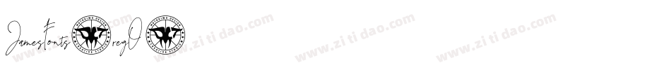 JamesFonts-regO字体转换