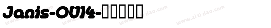 Janis-OVl4字体转换