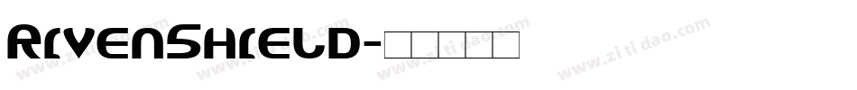 RivenShield字体转换