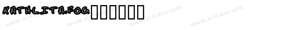 Kathlita.fog字体转换