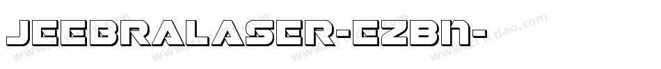 JeebraLaser-ezBn字体转换