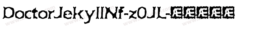 DoctorJekyllNf-z0JL字体转换