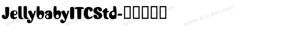 JellybabyITCStd字体转换