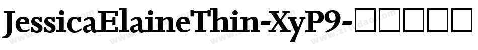 JessicaElaineThin-XyP9字体转换