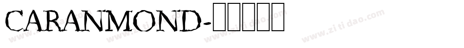 CARANMOND字体转换