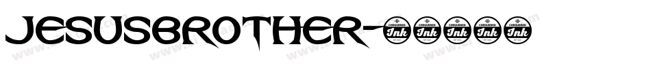 JesusBrother字体转换