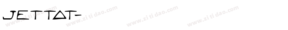 JETTAT字体转换