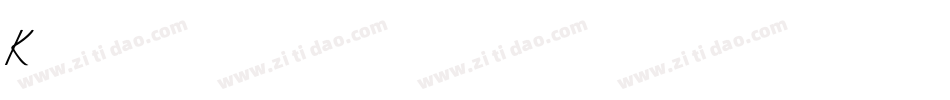 KaufmannStd字体转换