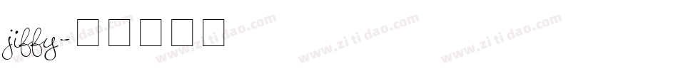 jiffy字体转换
