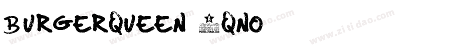 BurgerQueen-2qno字体转换