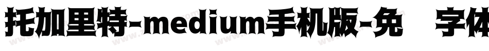 托加里特-medium手机版字体转换