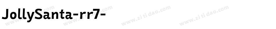 JollySanta-rr7字体转换