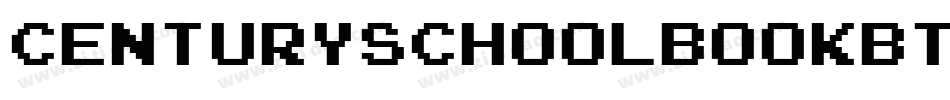 CenturySchoolbookBT-Monospace字体转换