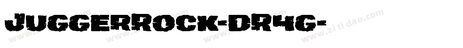 JuggerRock-dR4g字体转换 JuggerRock-dR4g字体转换