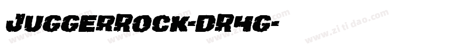 JuggerRock-dR4g字体转换 JuggerRock-dR4g字体转换