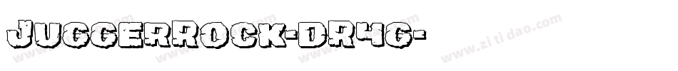 JuggerRock-dR4g字体转换 JuggerRock-dR4g字体转换