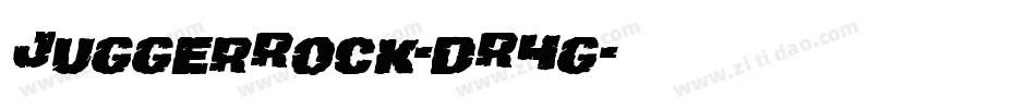 JuggerRock-dR4g字体转换 JuggerRock-dR4g字体转换