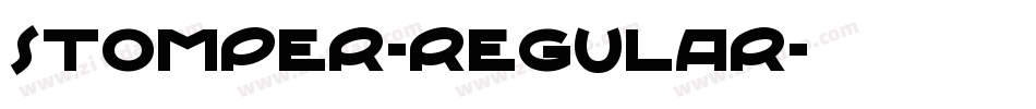 STOMPER-REGULAR字体转换 STOMPER-REGULAR字体转换