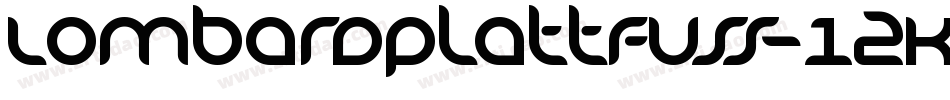Lombardplattfuss-12KB字体转换