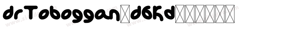 DrToboggan-D6Kd字体转换