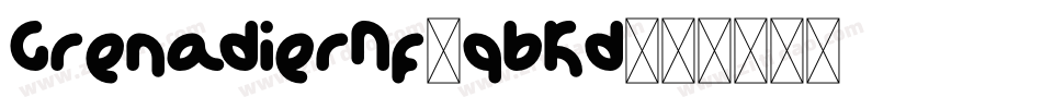 GrenadierNf-qBKd字体转换
