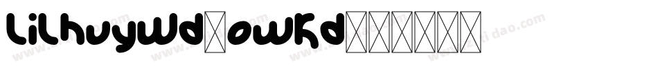 LilhvyWd-owKd字体转换
