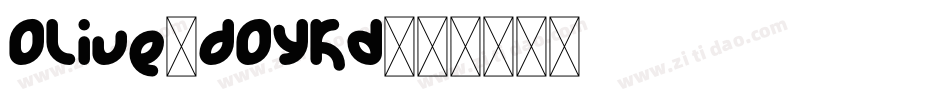 Olive-DOYKd字体转换