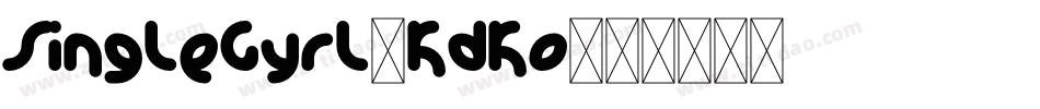 SingleGyrl-KdKo字体转换